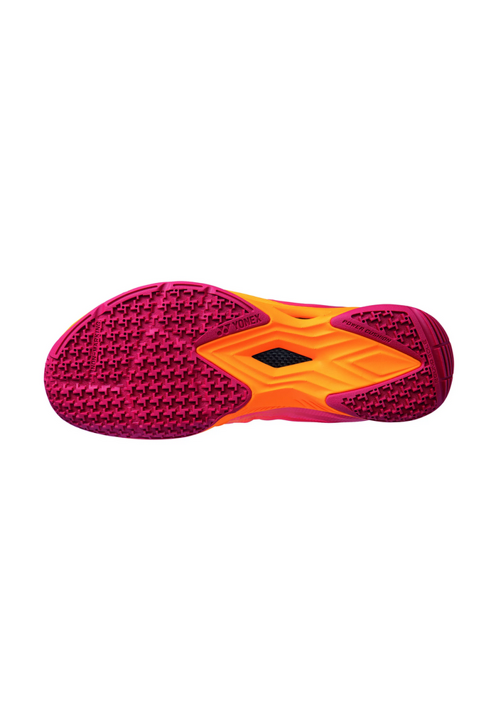 Yonex badminton shoes orange sales
