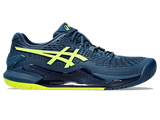 ASICS GEL RESOLUTION 9 MAKO BLUE/SAFETY YELLOW MEN'S TENNIS SHOE