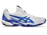 ASICS GEL SOLUTION SPEED FF3 WHITE/TUNA BLUE MEN'S TENNIS SHOE