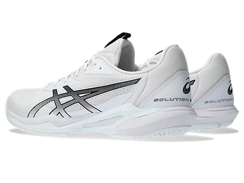 ASICS GEL SOLUTION SPEED FF3 WHITE/BLACK MEN'S TENNIS SHOE – Tads ASICS GEL SOLUTION SPEED FF3 WHITE/BLACK MEN'S TENNIS SHOE – Tads