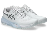 ASICS GEL RESOLUTION X WHITE/PURE SILVER WOMEN'S TENNIS SHOE