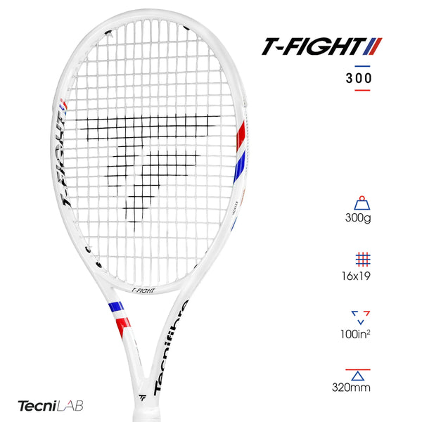 TECHNIFIBRE T-FIGHT 300 TENNIS RACKET – Tads Sporting Goods