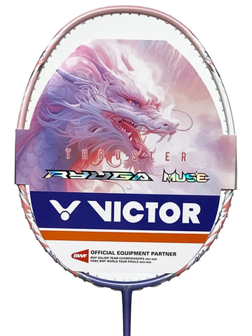 VICTOR THRUSTER RYUGA MUSE I BADMINTON RACKET – Tads Sporting Goods VICTOR THRUSTER RYUGA MUSE I BADMINTON RACKET – Tads Sporting Goods