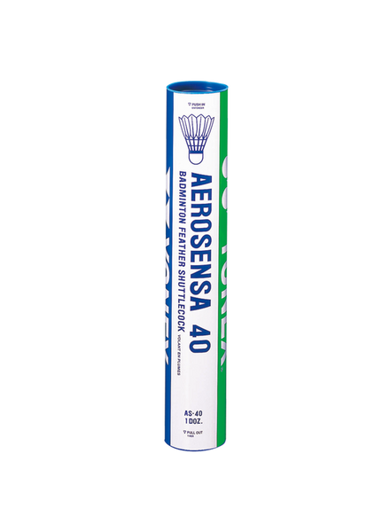 YONEX AEROSENSA 40 FEATHER SHUTTLE – Tads Sporting Goods