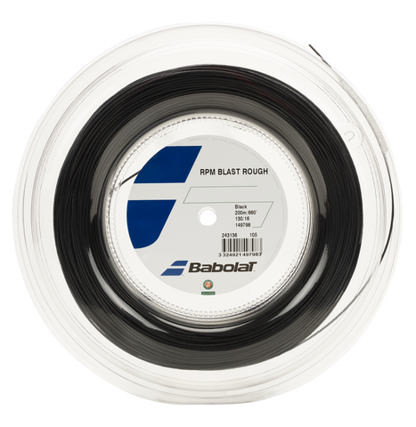 BABOLAT RPM BLAST ROUGH TENNIS STRING 660'/200M REEL – Tads BABOLAT RPM BLAST ROUGH TENNIS STRING 660'/200M REEL – Tads
