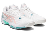 ASICS SOLUTION SPEED FF2 WHITE/FROSTED ROSE WOMEN'S TENNIS SHOE